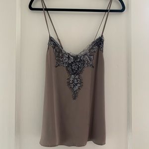 BNWT CAMI NYC GISELE PEWTER